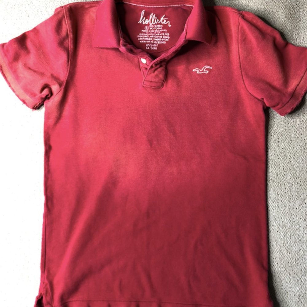 Hollister Red Polo